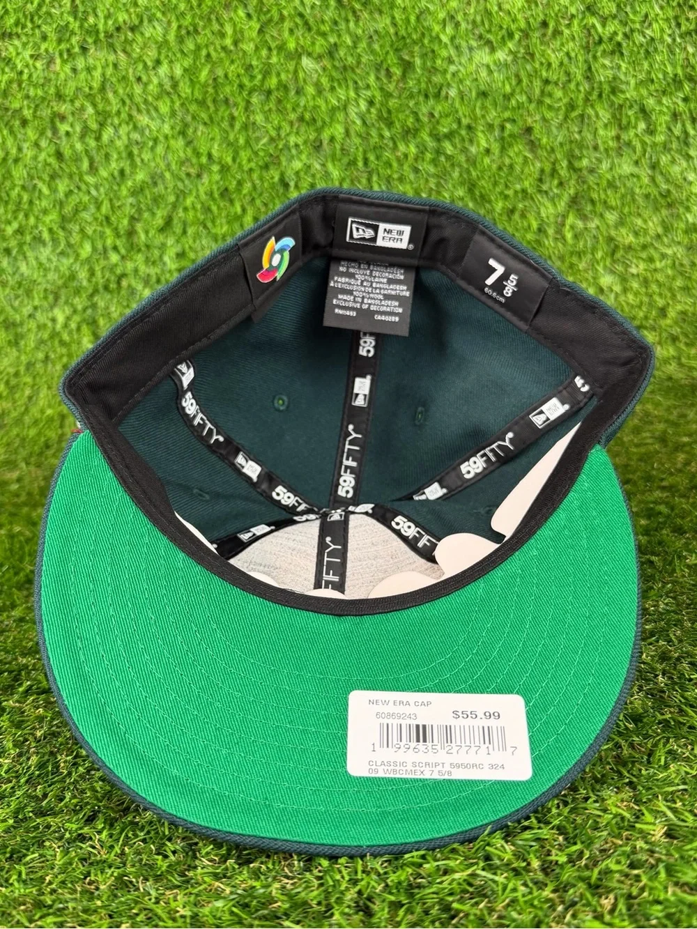 New Era 59FIFTY Team Mexico 2026 WBC Retro Crown Heritage Hat Cap Men’s 7 5/8